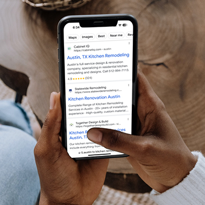 We're experts at Search Engine Optimization (SEO) for contractors at Touch Point, a contractor marketing agency in New Orleans & Chicago.
